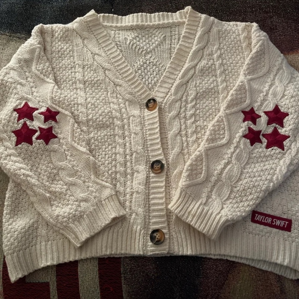 ON HOLD Red Taylor Swift Cardigan M/L